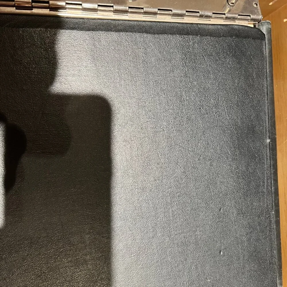 LEATHER LEDGER WITH TABS FOR DIVIDERS, SHEETS INCLUDED
